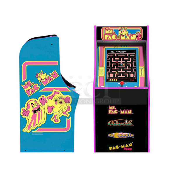 CLASSIC!! Arcade1Up Ms. Pac-Man Arcade Machine, 17