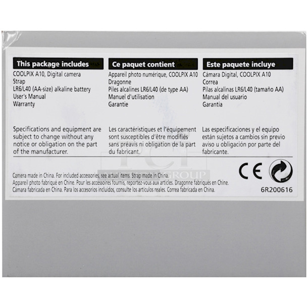 Digital Cameras [1] Fujifilm FinePix XP135 Rugged Waterproof Digital Action Camera / Camcorder - Black , [2] Nikon Coolpix A10 Digital Camera, [1] Nikon Coolpix W100 - digital camera - Image 6 of 12