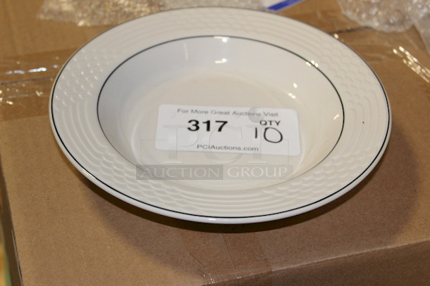 OUTSTANDING! Sterling China 12oz Rim Soup Bowls. 10x Your Bid - Image 1 of 3