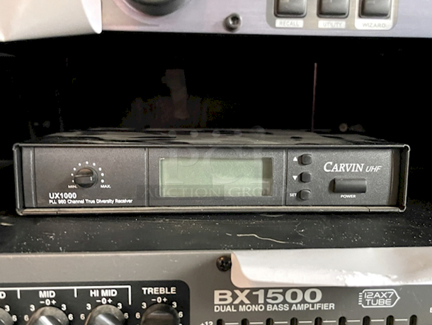 Carvin UX1000 PLL 960 Channel True Diversity Receiver - Image 1 of 7