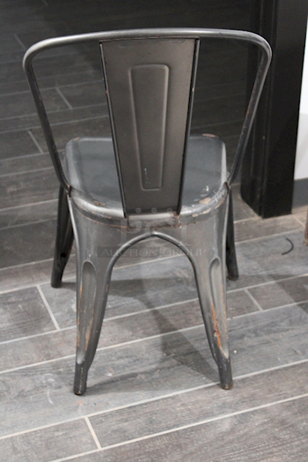 FDW Restaurant Dining Chairs, Indoor/Outdoor, Metal, 18 Inch Seat Height. 4x Your Bid - Image 4 of 7