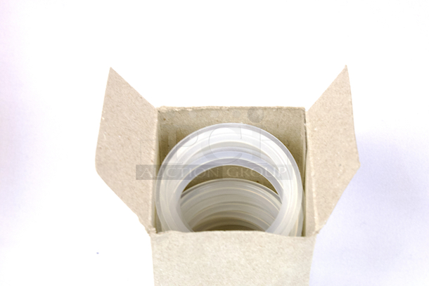 NEW-NEVER USED Box Of Dr. Component 40MP-20-S 2” Clear Silicone Gaskets. Quantity: 20 - Image 3 of 3