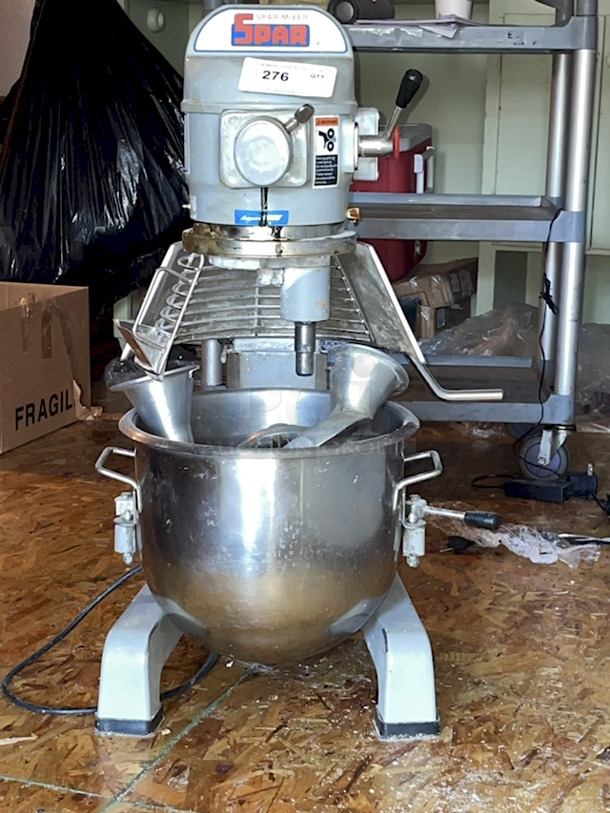 SWEET! Spar Mixer 200-J 20qt Planetary Mixer. 110V 60Hz 10amp 1phase 1/2hp - Image 2 of 7