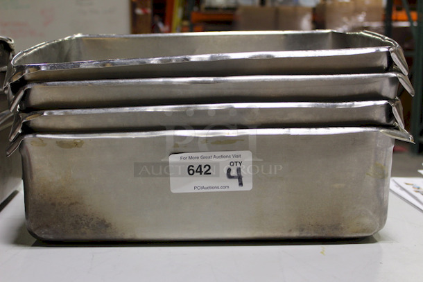  Full Size Steam Pan/Hotel Pan, 6" Deep, Stainless Steel  - Image 2 of 2