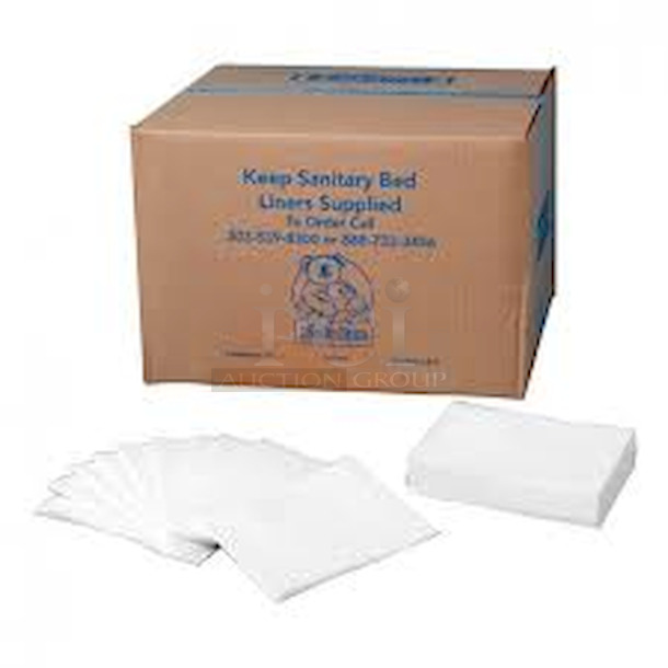 NEW, IN THE BOX! Koala Kare KB150-99 3-Ply Baby Changing Station / Table Bed Liners - 500/Case