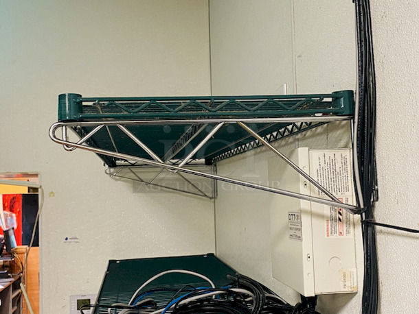 NICE! Set of 2 Metro Wire Wall Shelves With Mounting Brackets. 

60x18

2x Your Bid - Image 2 of 6