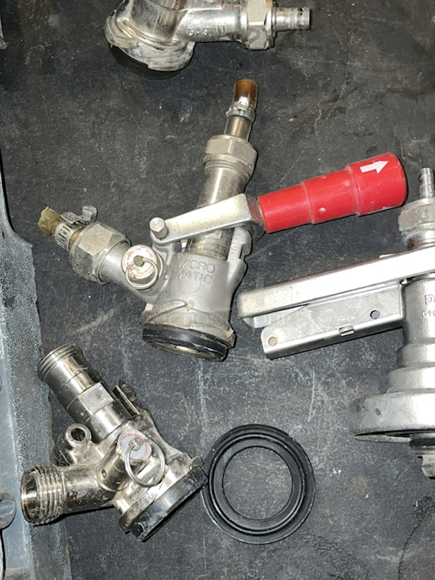 Bucket Full Of Taps. Various Styles. All Type "D" Sanke. 40 In Total. 40x Your Bid - Image 5 of 8