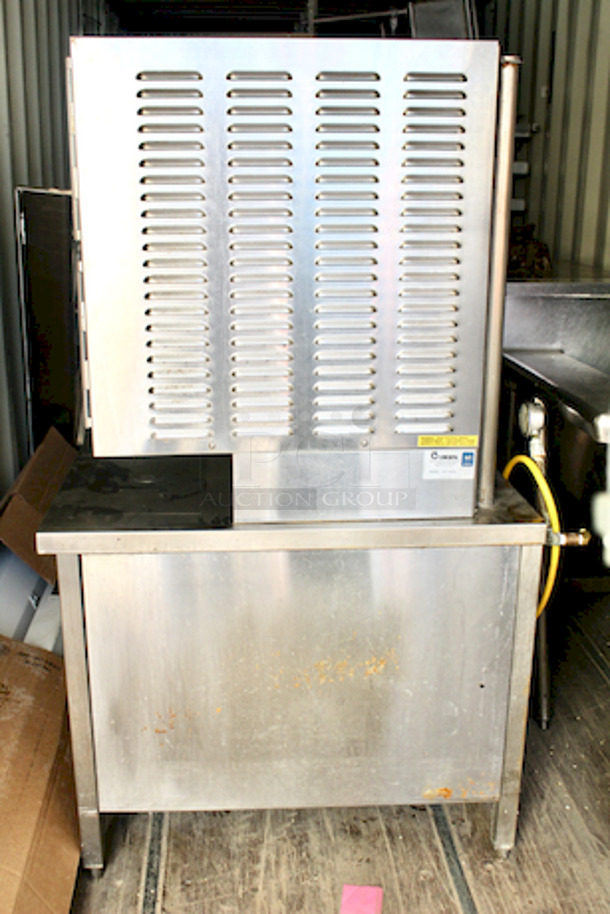 PERFECT CONDITION! Groen HY-6SM-24 HYPERSTEAM PRESSURELESS STEAMER (6) Pan Convection Steamer - Cabinet, Direct Steam. 24x35x58 120 V/60 Hz/1 ph - Image 6 of 7