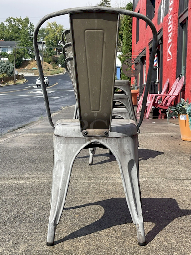 Outdoor Metal Chairs. 4x your Bid. - Image 5 of 7