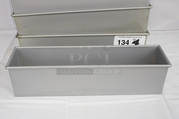 AMAZING! Focus Foodservice 904650 16 in. x 4 in. Single Pullman 2-Pound Bread Pan, Glazed Aluminum Steel. 4x Your Bid - Image 4 of 5
