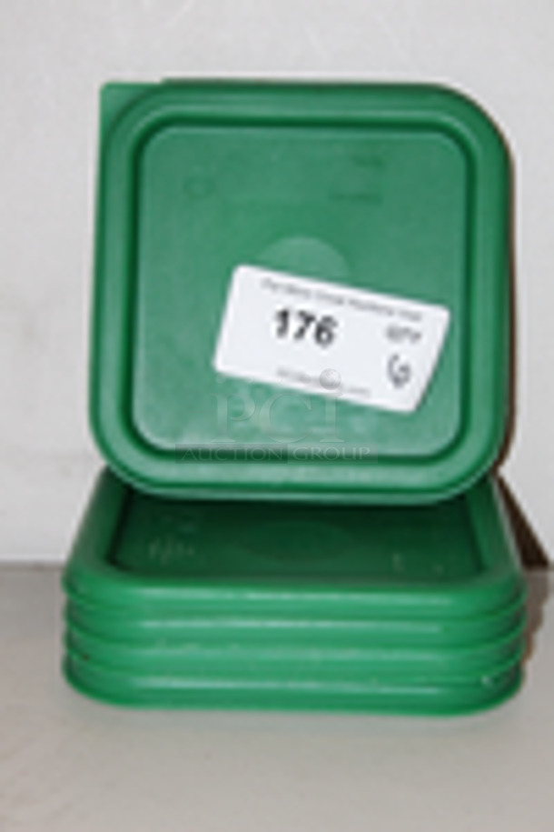 NICE!! Cambro SFC2 Kelly Green Square Food Storage Container Lids, Fits 2 & 4 qt Containers.
7-1/2x7-1/2
6x Your Bid
 - Image 3 of 3