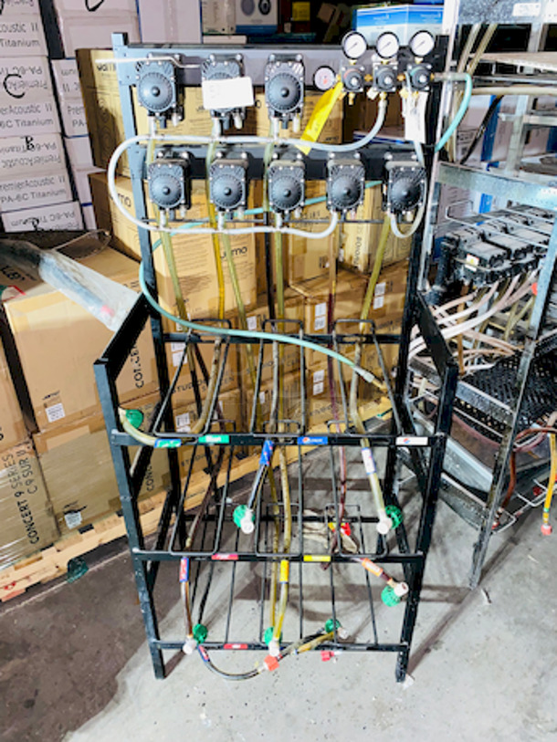 NICE! 2 Bag In Box Racks. - Image 1 of 4