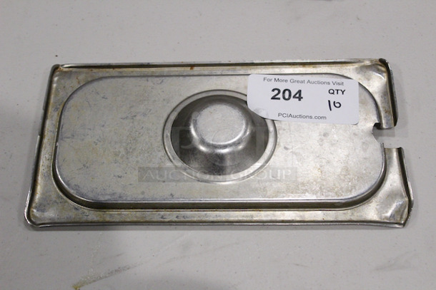 Stainless Steel 1/3 Pan Covers, Slotted.
12-1/2x6-3/4
10x Your Bid
