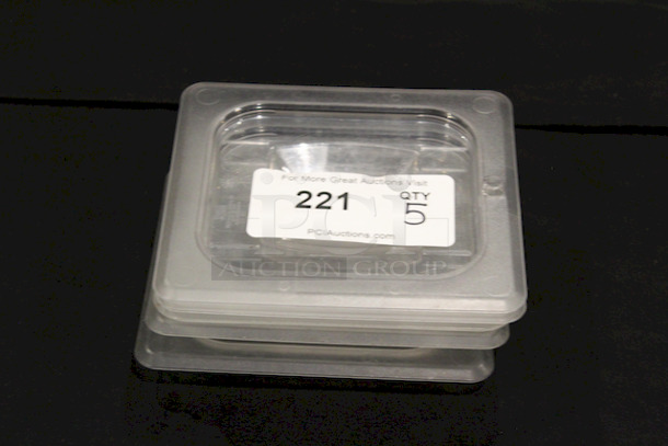 Cambro 60CWCH Camware 1/6 Pan Lids. 
5x Your Bid - Image 1 of 7