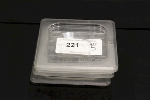 Cambro 60CWCH Camware 1/6 Pan Lids. 
5x Your Bid