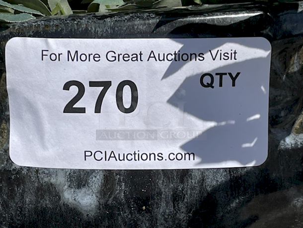 LARGE! Decorative Ceramic Potter With Artificial Plants - Image 2 of 3
