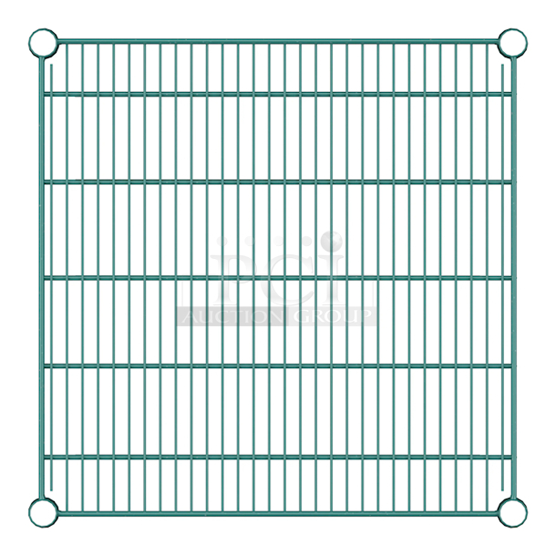 BRAND NEW SCRATCH & DENT! Regency 460EG2424 24" x 24" NSF Green Epoxy Wire Shelf. 4X YOUR BID - Image 2 of 2