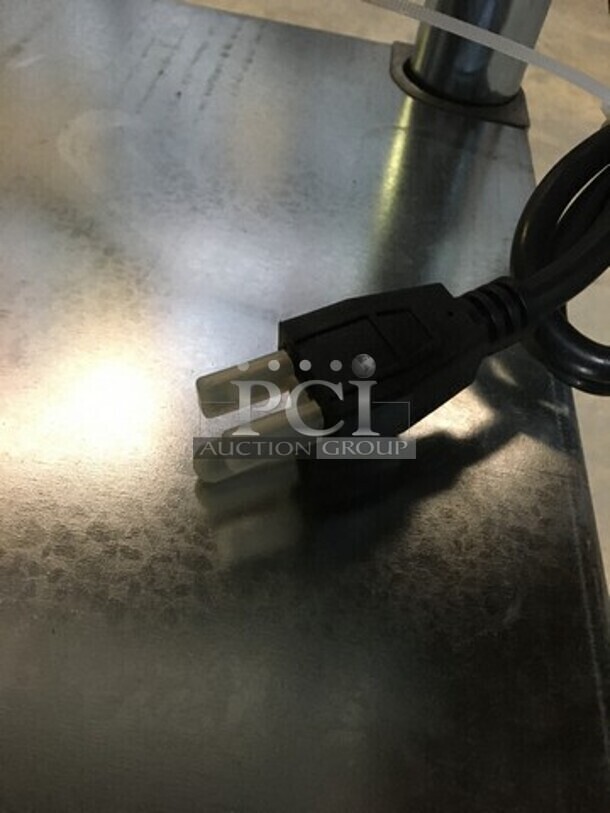 NEW In Box! Late Model 2024! USR Commercial Countertop 10 Inch Blade Deli Meat Slicer! 115V 1 Phase! Model: HBS-250L! - Image 7 of 7