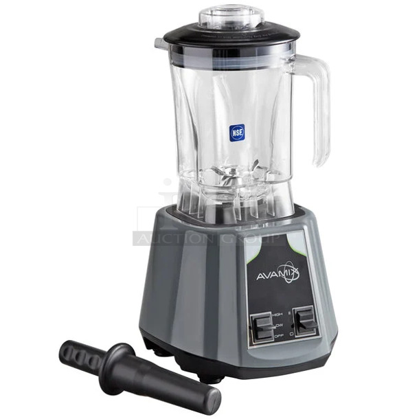 BRAND NEW SCRATCH AND DENT! AvaMix T Commercial Blender with Toggle Control. 120 Volts, 1 Phase.  - Image 1 of 3