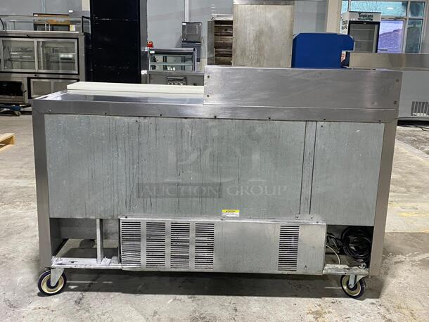 Beverage Air SPE60-08 60"
Sandwich/Salad Prep Table w/ Refrigerated Base, 115v

  - Image 3 of 7