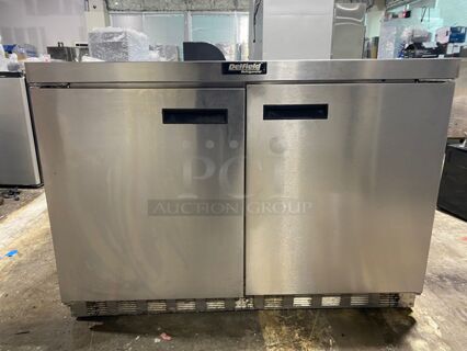 	
Delfield 48" 2 Door Undercounter Refrigerator
The 48" undercounter double door refrigerator is from Delfield. This unit features a strong stainless steel top, sides, and front plus Delfield’s exclusive ABS interior ...

