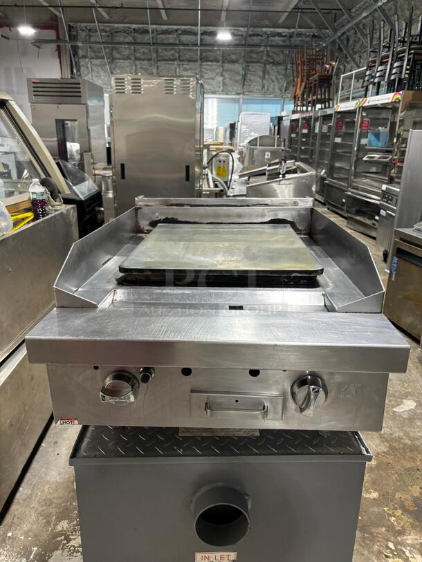 Southbend P24N-PP 24" Gas Heavy Duty Griddle, Modular Base, 32.000 BTU
 - Image 1 of 6
