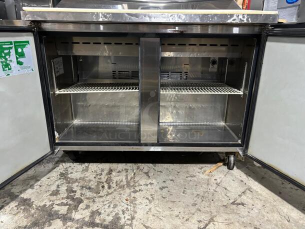 Turbo Air MST-48-N M3 Series 48" 2 Door Stainless Steel Refrigerated Sandwich Prep Table - Image 4 of 7