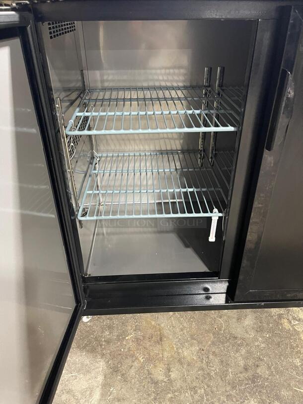 Dukers - DBB72-M3, Commercial 3-Door Back Bar and Beverage Cooler (Solid Doors) - Image 2 of 8