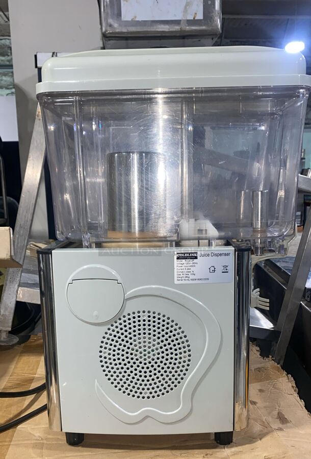 Coldline CBD-2 Double 3 Gallon Bowl Refrigerated Beverage Dispenser with Stirring System
 - Image 2 of 4