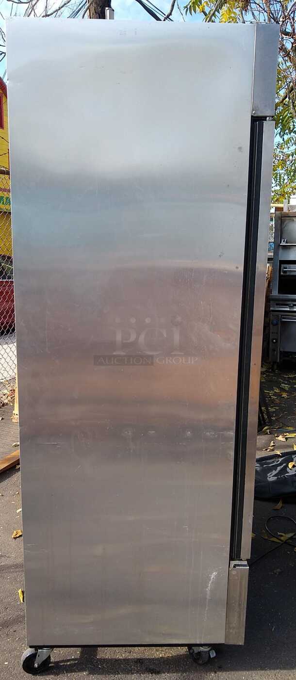 True T-49-HC 54" Two Section Reach In Refrigerator, (2) Left/Right Hinge Solid Doors, 115v
 - Image 2 of 5