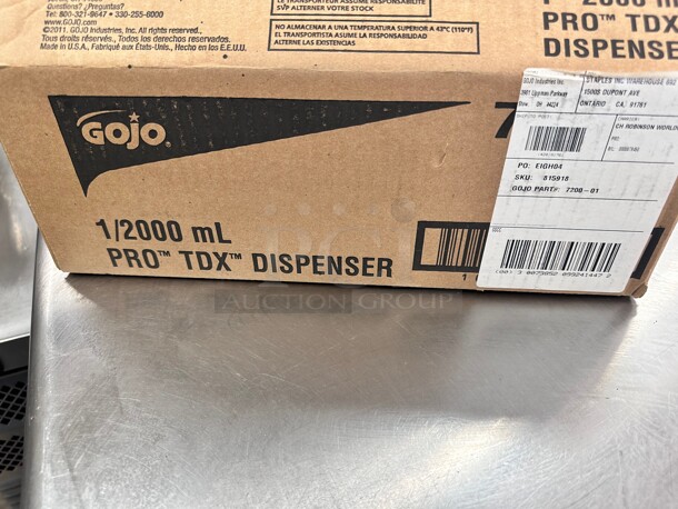 New GOJO® Wall-Mount Dispenser - 2,000 mL, Gray - Image 4 of 6