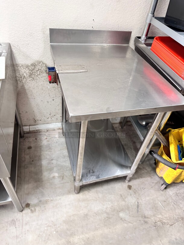 Stainless Steel Table 24x30 - Image 3 of 6