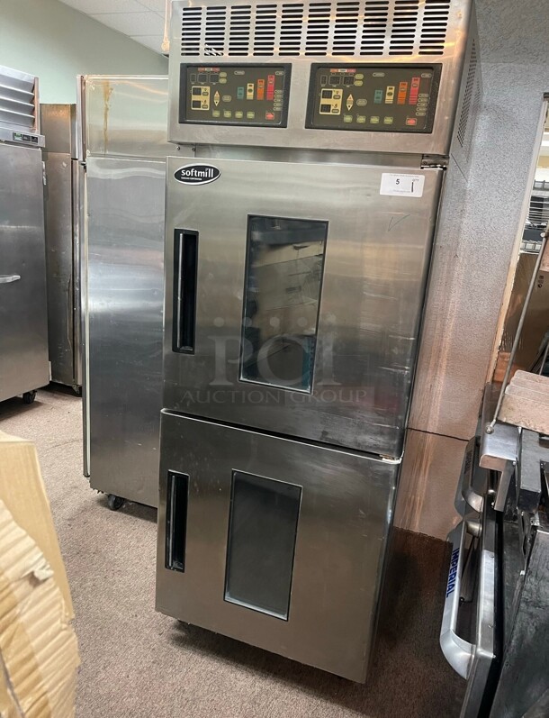 SOFTMILL SMDG-1040S DOUGH CONDITIONER 40 TRAYS 2 DOOR Proofer 220 Volt  - Image 3 of 10