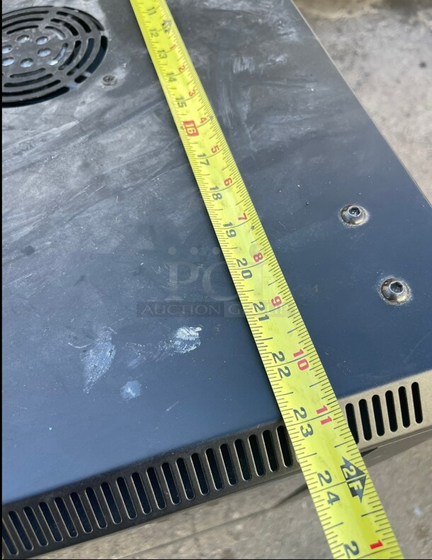 Commercial COMPONENT SERIES 38 inch TALL AV RACK IN BLACK FINISH Glass Music Cabinet - Image 7 of 8