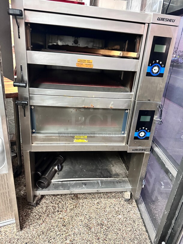late Model Wiesheu Bizerba EBO68-M-X1622-E Electric Deck-Type Bakery Pizza Oven 220 Volt NSF Working Made In Germany - Image 2 of 8