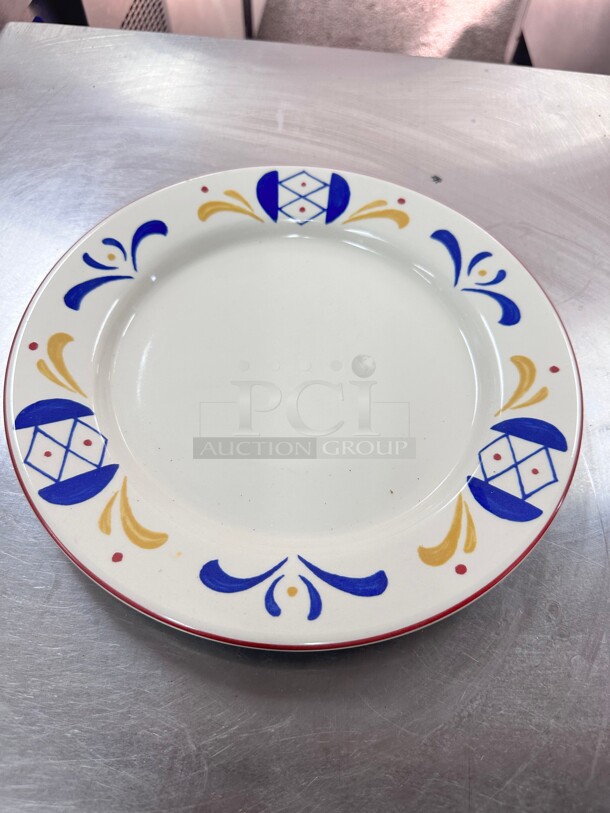 Tuxton 007 11" Round  Plate - Ceramic, American White - Image 6 of 7