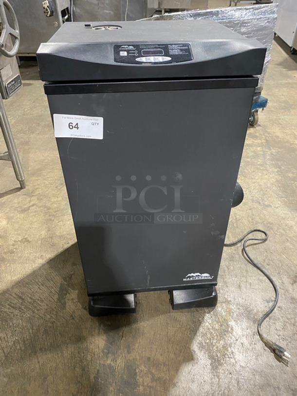 Master Built Commercial Electric Powered Smoker! With Metal Racks! Model: 20078715 120V 60HZ 1 Phase