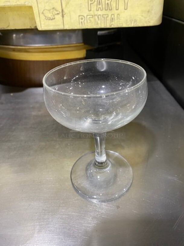 ALL ONE MONEY! Stemmed Wine Glasses! Includes Poly Cup Crate! - Image 2 of 4