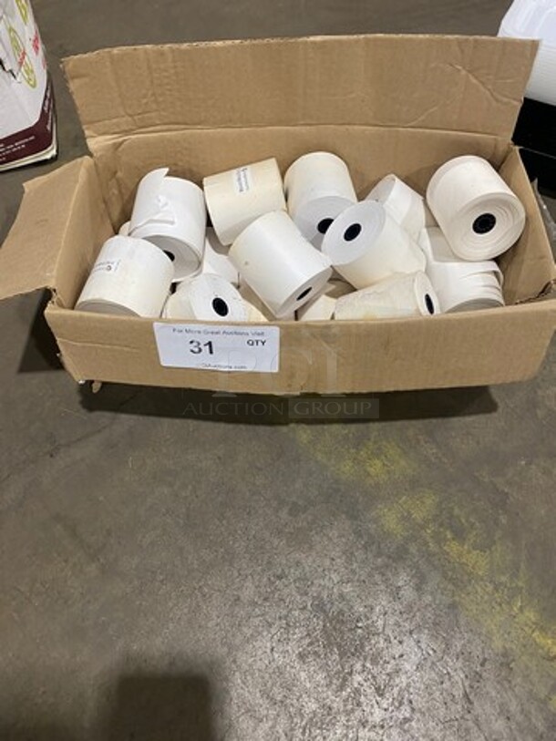 ALL ONE MONEY! Paper Receipt Rolls! - Image 1 of 4