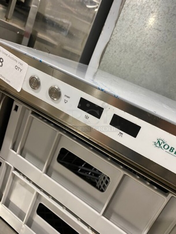 NEW! SCRATCH-N-DENT! LATE MODEL! 2022 Noble Commercial Undercounter Dishwasher! All Stainless Steel! Model: 495HTGW22 SN: 8102695713 208/240V 60HZ 1 Phase - Image 6 of 8