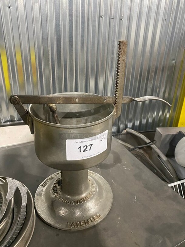 8" & 10" Pie Crimper Antique Donut Filler! - Image 2 of 6
