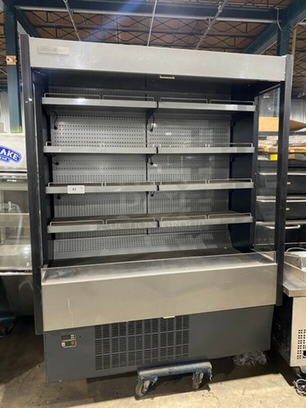 2017 Hydra Kool Commercial Refrigerated Open Grab-N-Go Display Case! Solid Stainless Steel! Model: KGHOF60SA SN: 1740012 120/230V 60HZ 1 Phase - Image 1 of 8