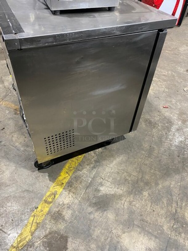 True Commercial 2 Door Refrigerated Lowboy/ Worktop Cooler! With Poly Coated Racks! All Stainless Steel! SN: 5349045 115V 60HZ 1 Phase - Image 4 of 8
