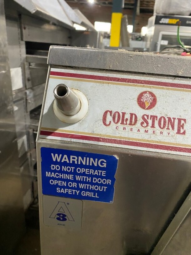 Carpigiani Stainless Steel Commercial Floor Style Batch Freezer on Commercial Casters! Working When Removed! Model LB502 SN: F2K1706 208/230V 3PH - Image 10 of 11