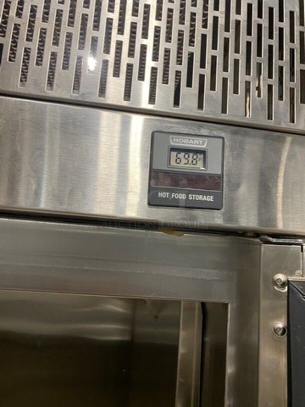 WOW! NEW! Hobart Commercial Electric Powered Single Door Roll In Rack Proofer/ Warmer Holder/ Hot Food Storage! Solid Stainless Steel! Model: QESADHL SN: 321068377 120/208V 60HZ 1 Phase - Image 9 of 10