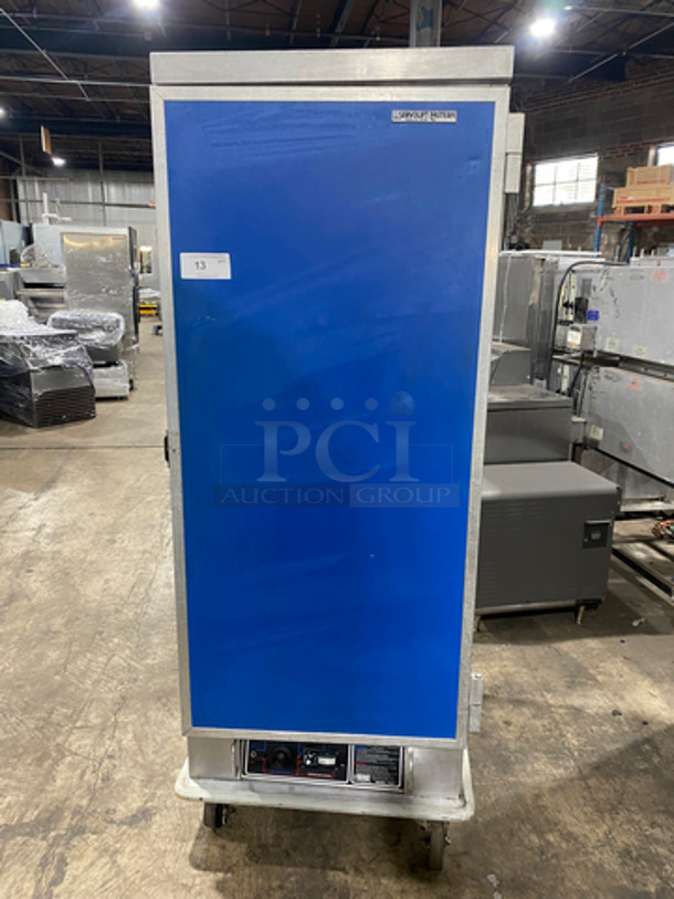 Servolift Eastern Commercial Single Door Holding Cabinet! All Stainless Steel! On Casters! Model: 1900