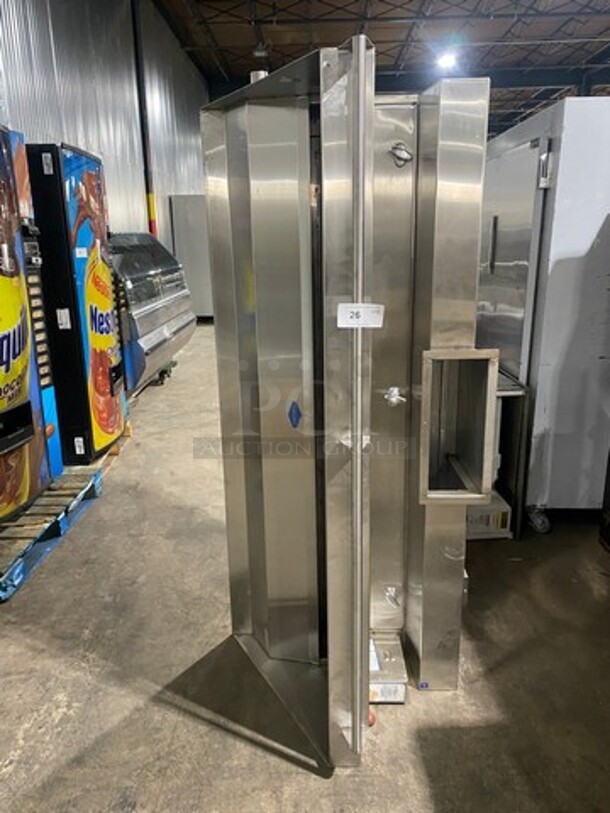 NEW! NEVER USED! Gaylord Heavy Duty Low Profile Commercial Hood! All Stainless Steel! Model: N68