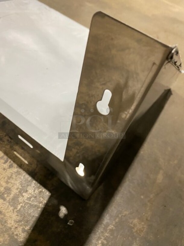 NEW! Advance Tabco Commercial Solid Stainless Steel Wall Mount Shelf! Model: MS1824 - Image 4 of 5