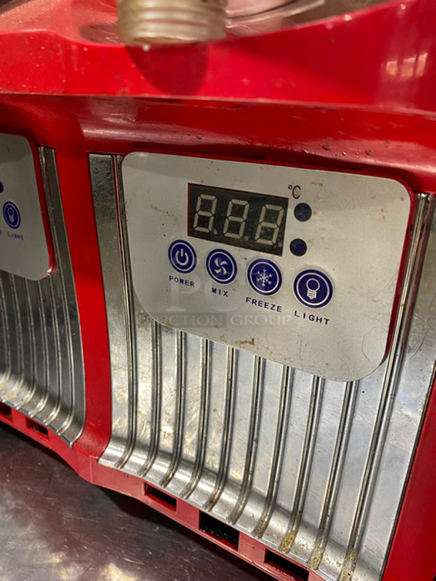 LATE MODEL! 2019 Commercial Countertop 2 Flavor Smoothie/ Slush Machine! Model: JTKX02 SN: 20190326003 110V - Image 8 of 9