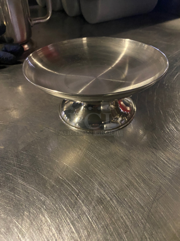 ALL ONE MONEY! 6" And 7.5" Stainless Steel Bakery Display Stands! - Image 2 of 4